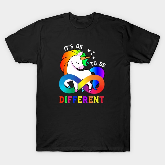 It's Ok To Be Different T-Shirt by mia_me